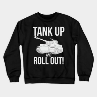 Tank up and roll out! Pz 6 Tiger Crewneck Sweatshirt